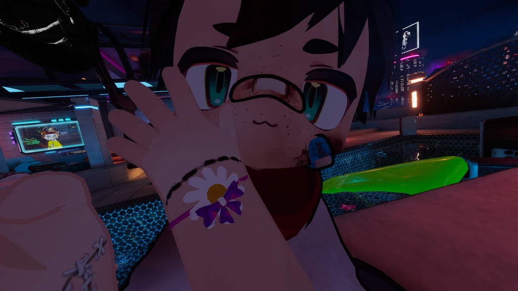 Mamehinata cute bracelet PC/Quest by dagrario