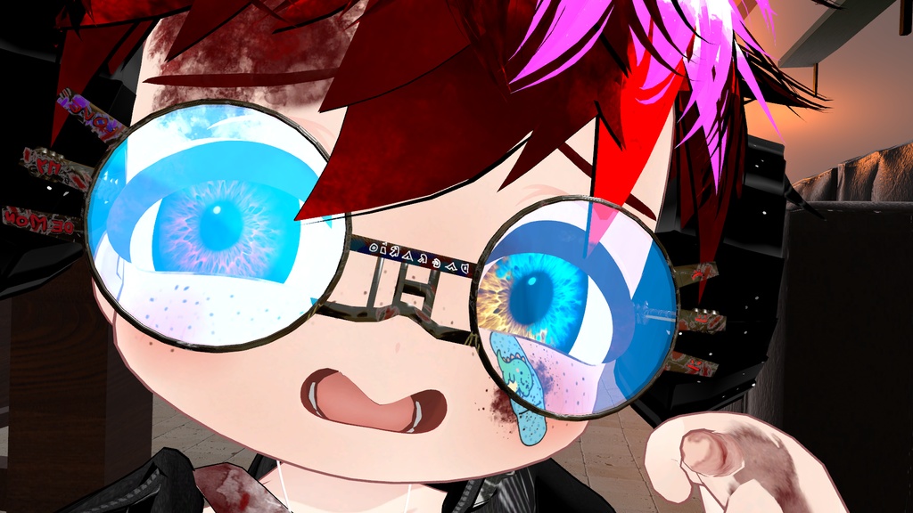 Mamefrends alternative glasses by Dagrario