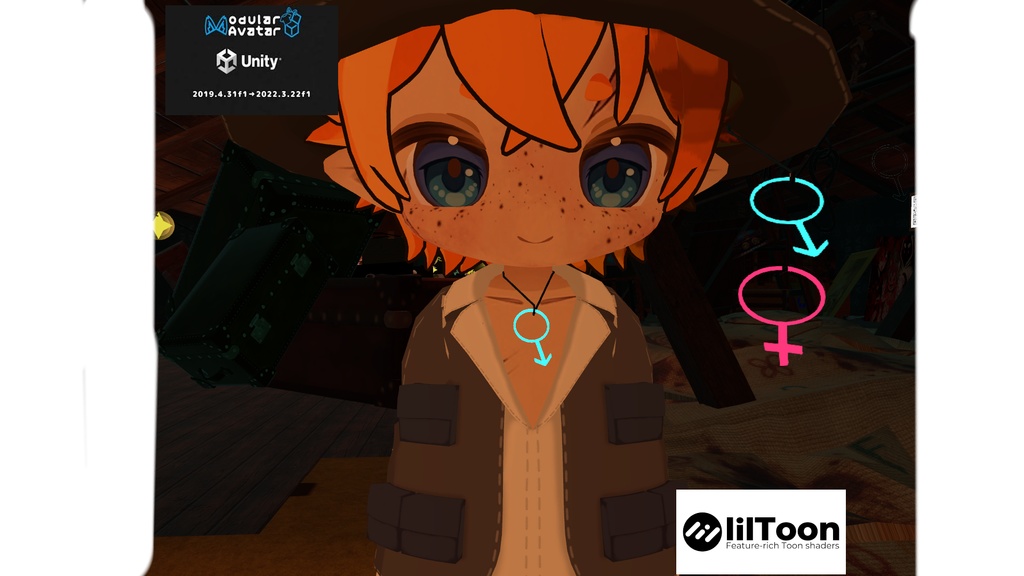 ジェンダーペアネックレス (bydagrario MamFriends