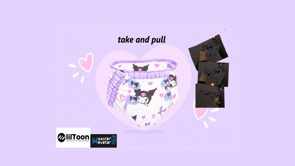 💜 Grab & Pull Diaper Prefab – MamFriend