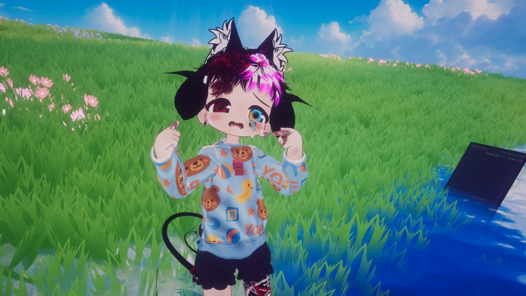 Cute Oversized Sweater & Pajamas (Mamemfriends by Dagrario)