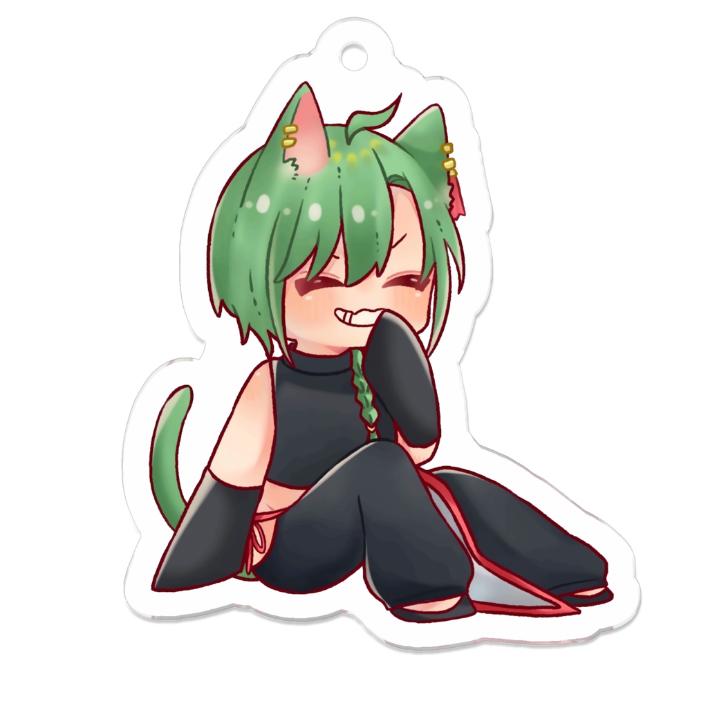 ねこしぇんアクリルキーホルダー