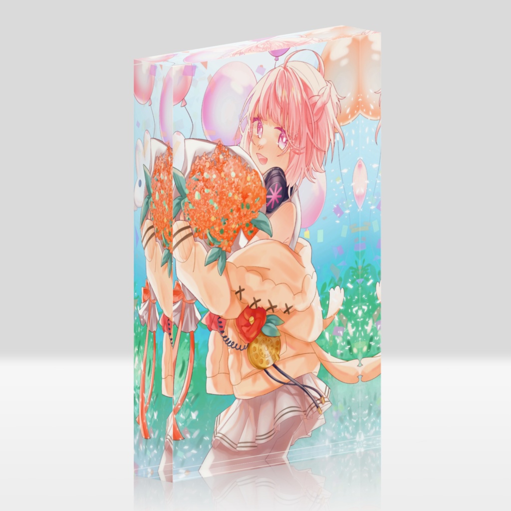 めいろちゃん誕生日アクリルブロック(非公式)