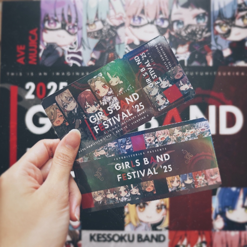 【ガールズバンドクライ】音楽プレイヤーアクキー