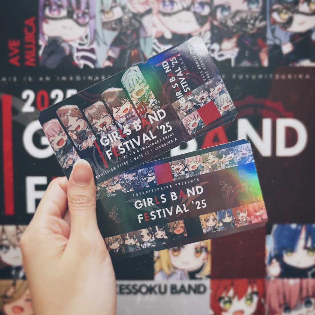 【MyGO!!!!!】ゆらゆらミニアクスタキーチェーン