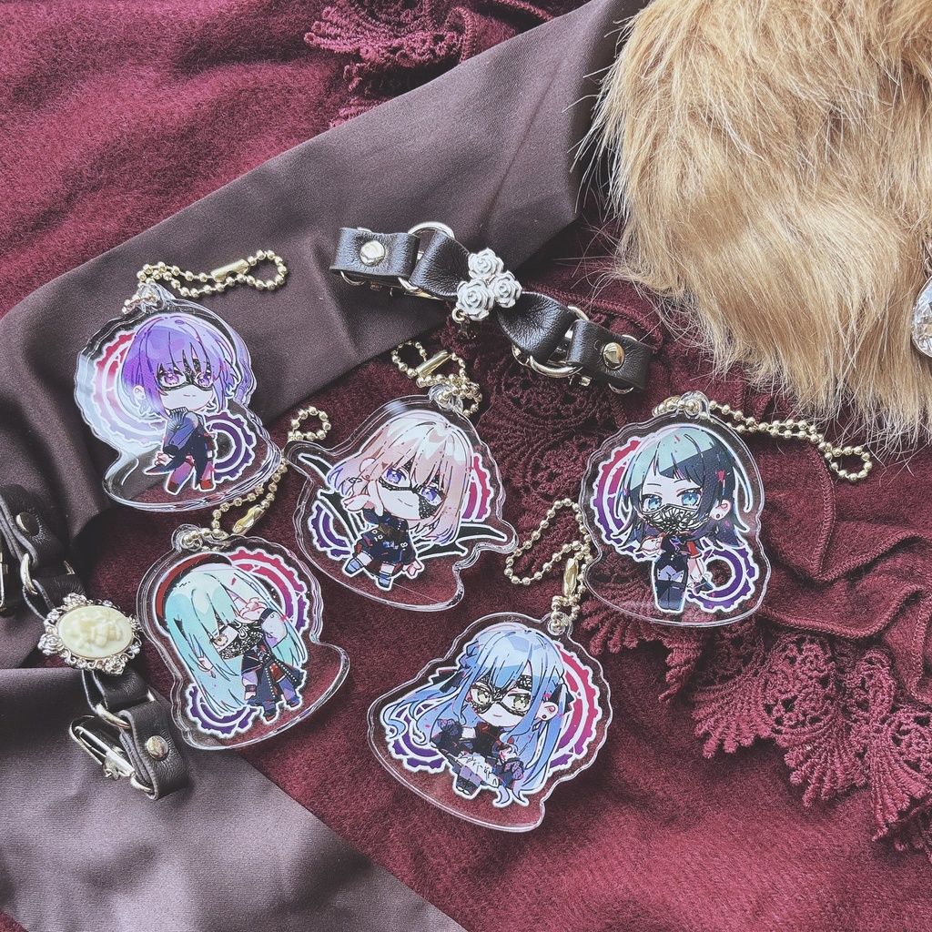 【Ave Mujica】ゆらゆらミニアクスタキーチェーン