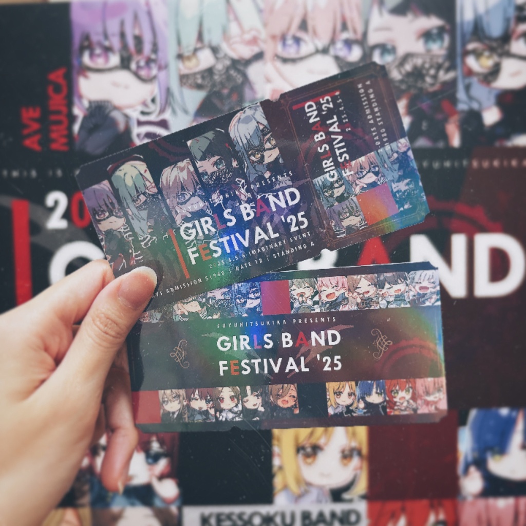 【Ave Mujica】ゆらゆらミニアクスタキーチェーン