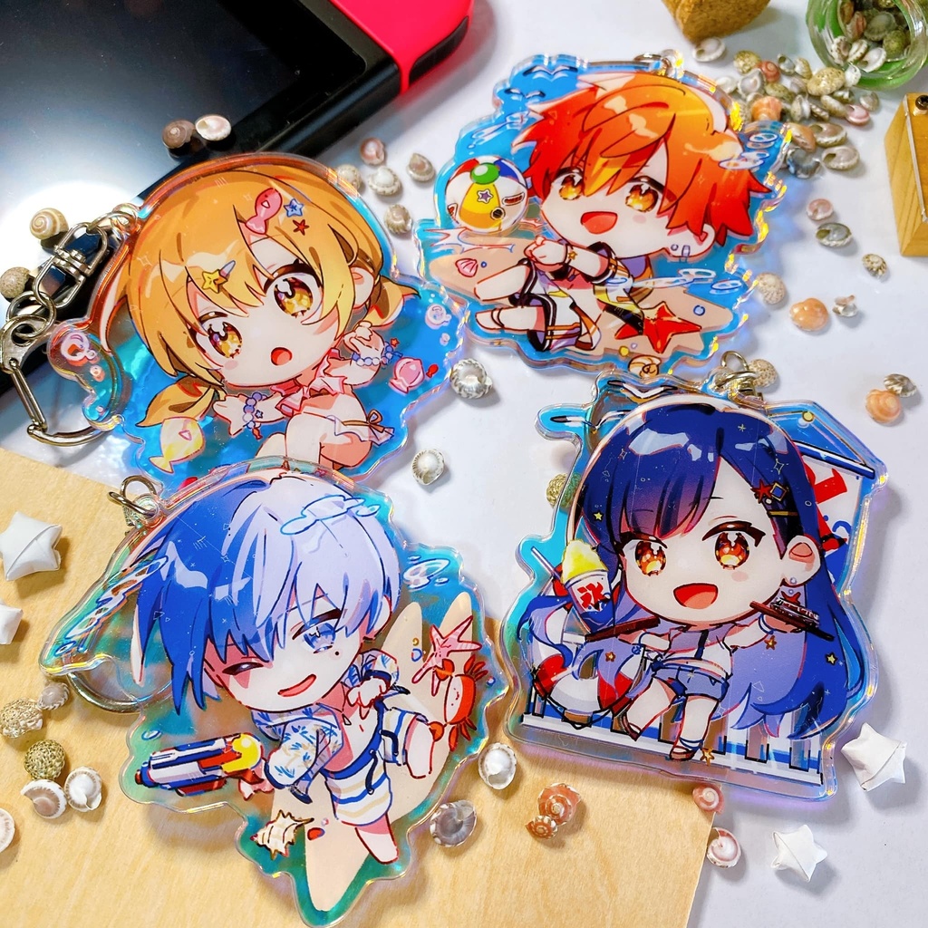 【9月分予約】ビビバスと夏を楽しむ!オーロラアクキー