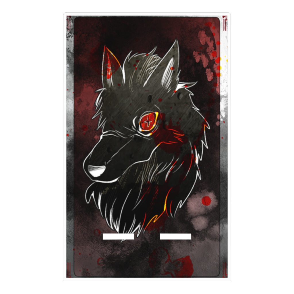 狼ゲーム 狼 スマホスタンド