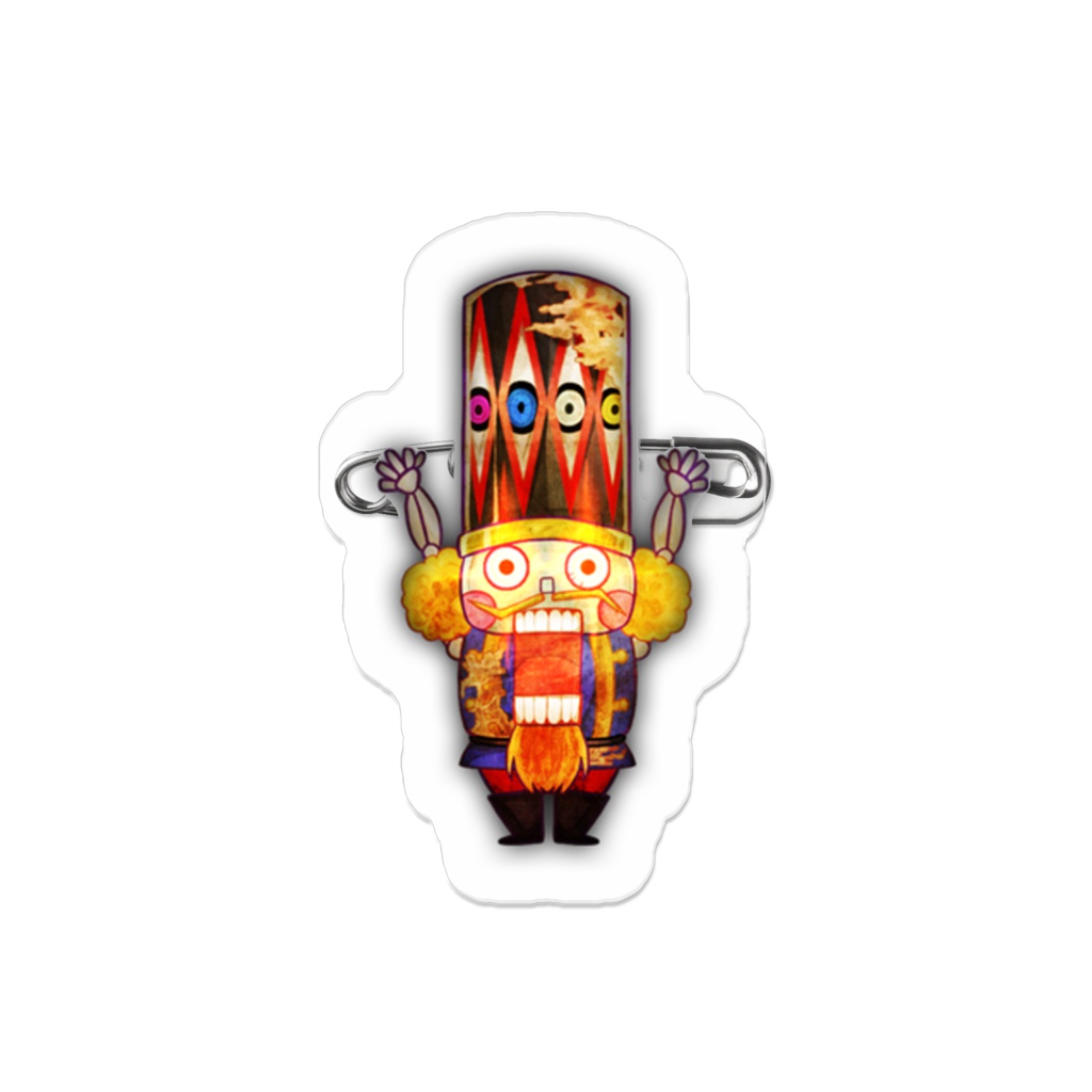 嘘つきゲーム ピョートル アクリルバッチ A