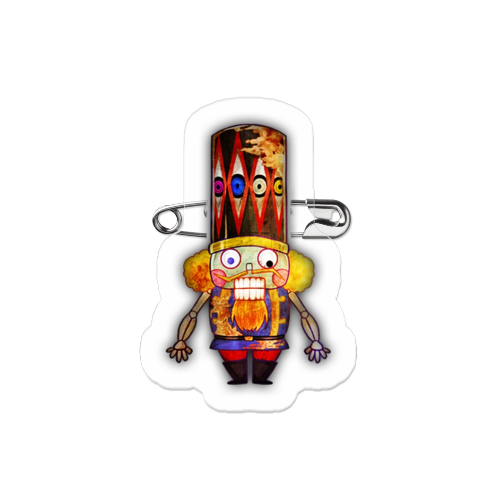 嘘つきゲーム ピョートル アクリルバッチ C