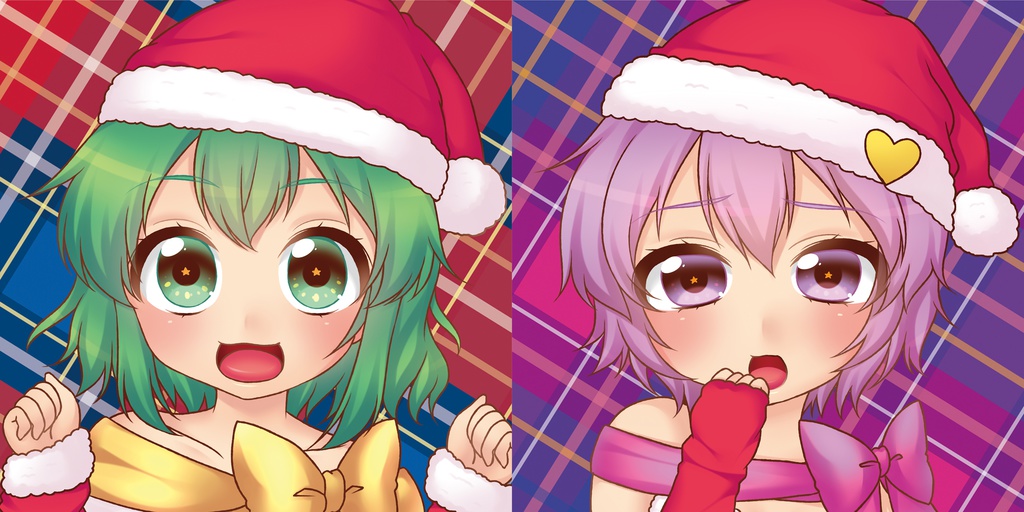 クッションカバー 287 Xmasさとこいクッションカバー