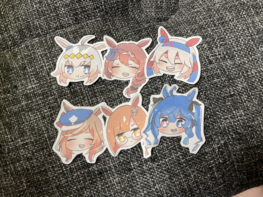 ウマ娘 ステッカー
