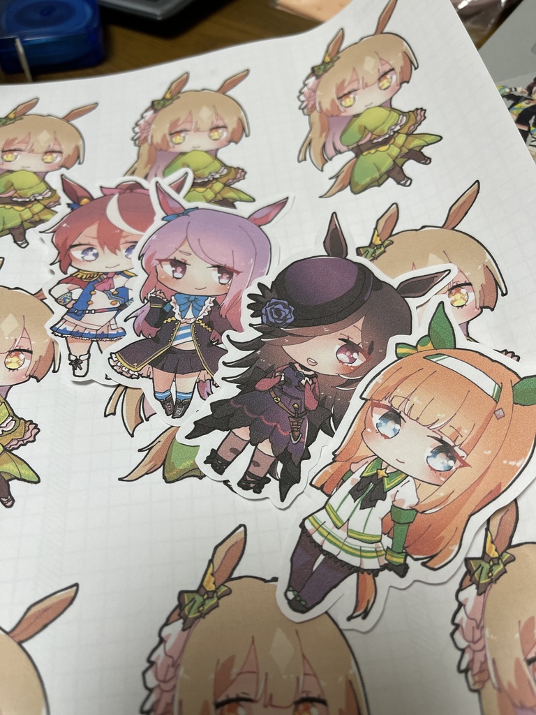 ウマ娘 ステッカー