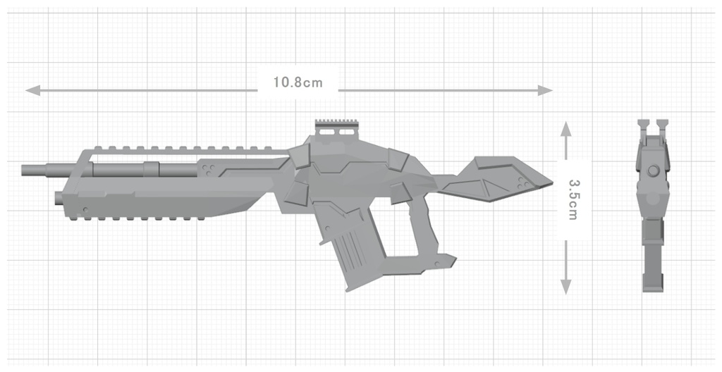 【提携販売品】ボレールウェポン001 アサルトライフル