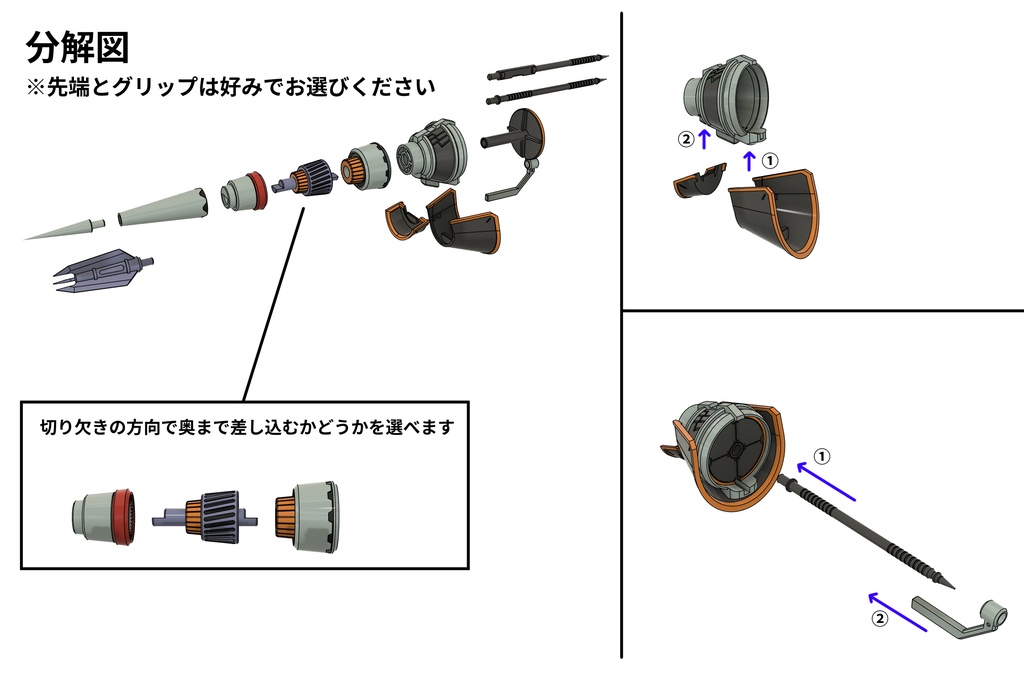 スピンドルランス