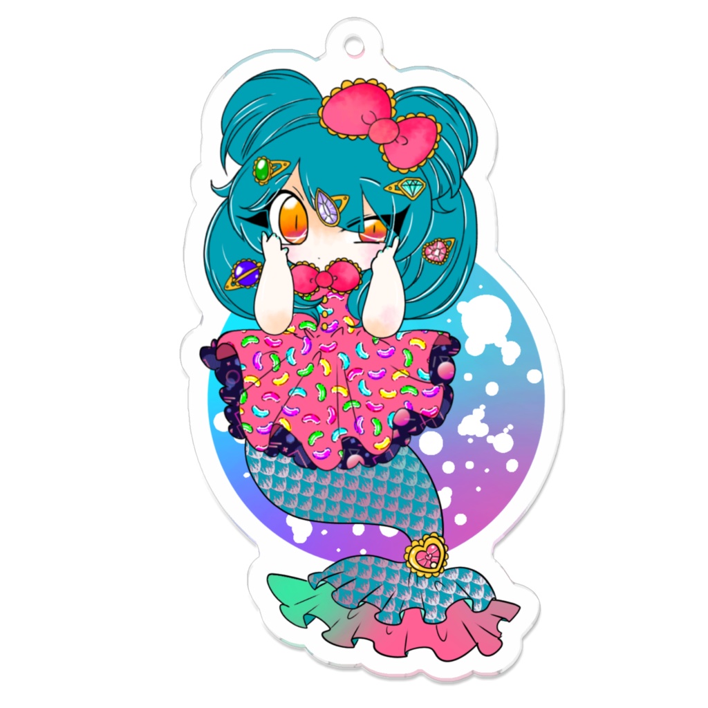 オリジナルキャラクター アクキー Aジュエル
