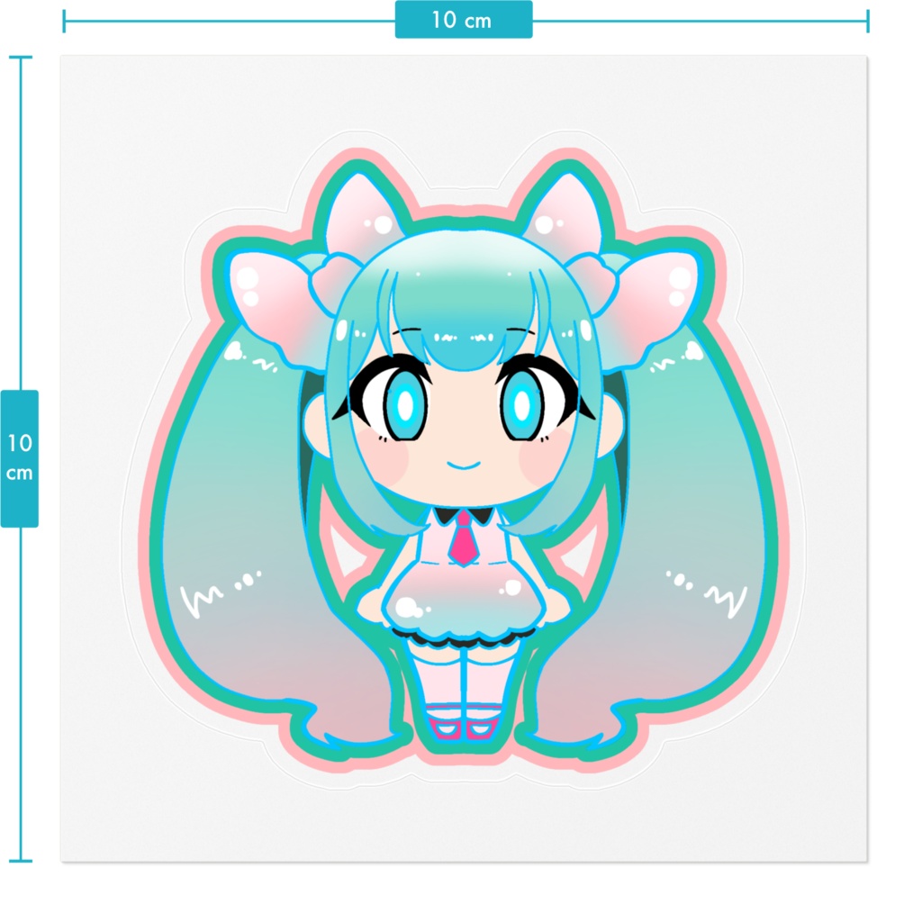 初音ミク ステッカー