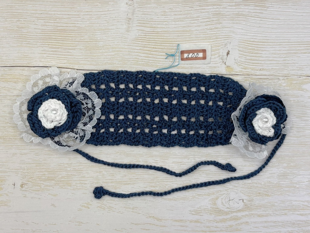 ヘッドドレス(紺)