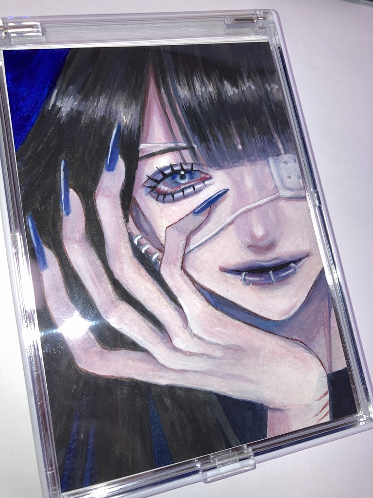 自己肯定感爆上げミラー💙青