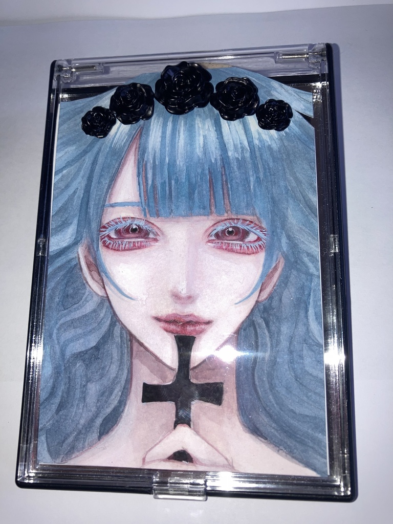 自己肯定感爆上げミラー💙青