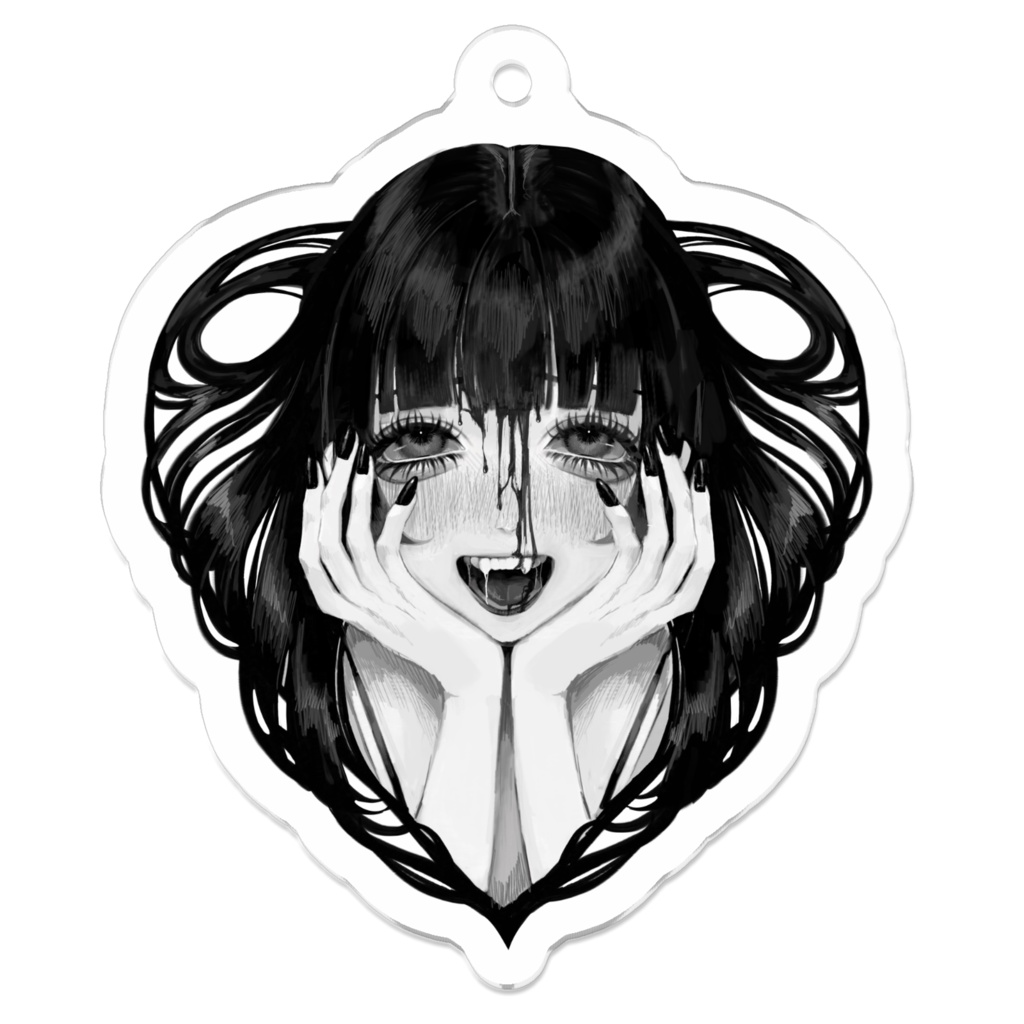 愛娘キーホルダー
