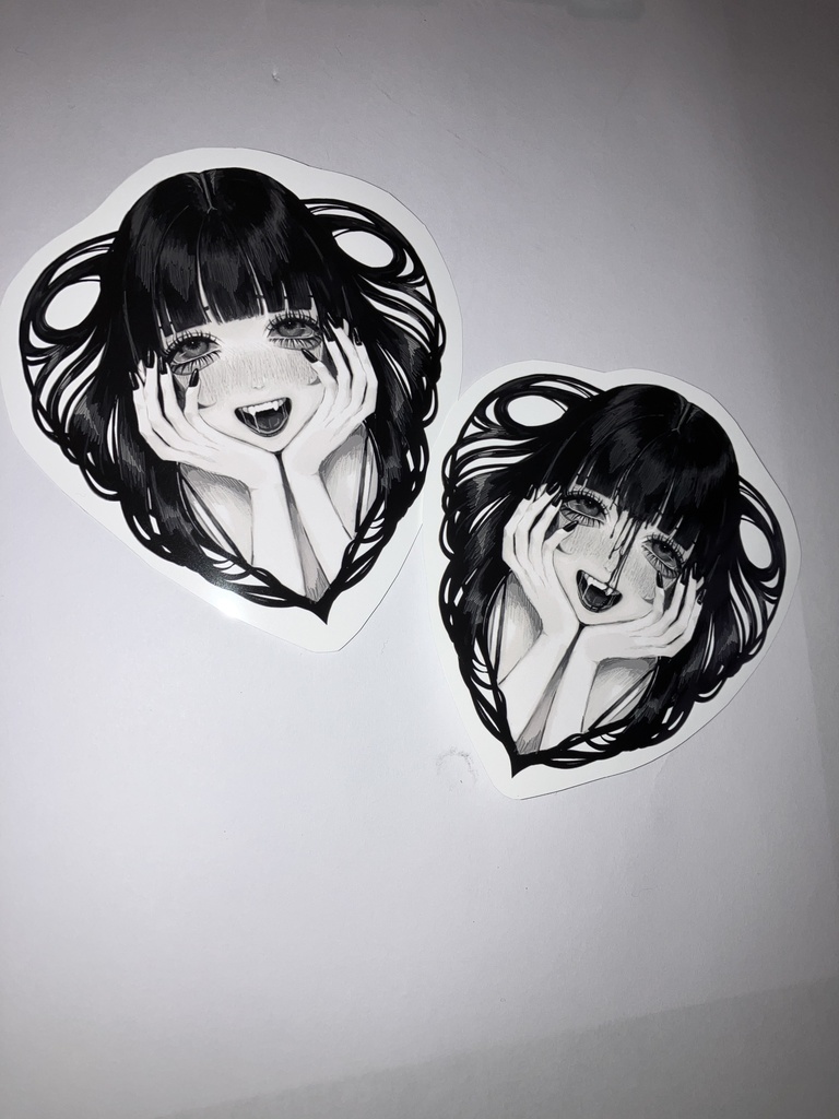 愛娘ステッカー2枚セット