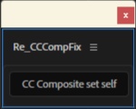 【無料配布】Re_CCCompFix【After Effect スクリプト】