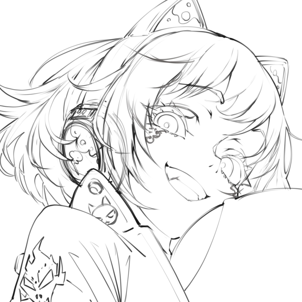 黒猫ちゃん(オリキャラ)