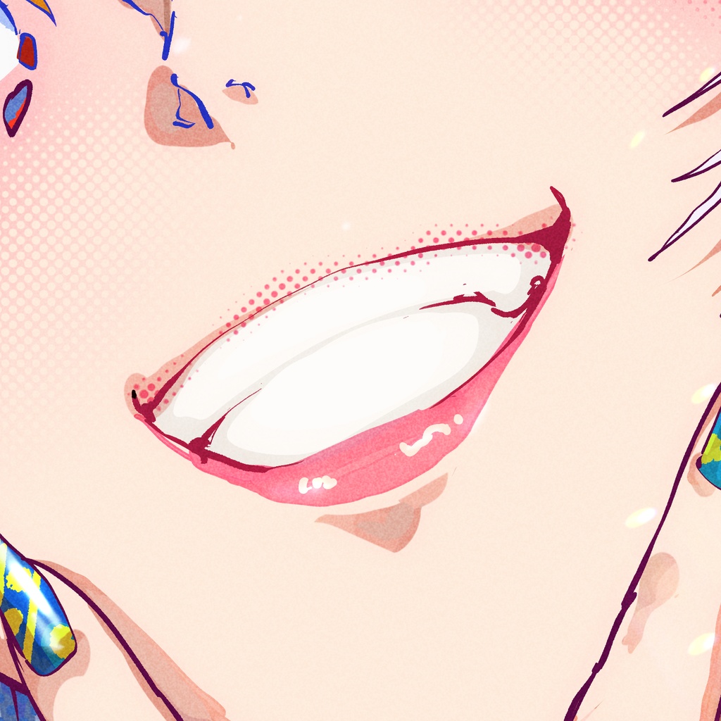 シルバーヘアーポートレート