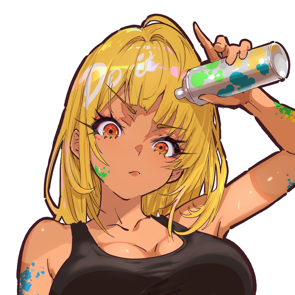 グラフィティここあ アクリルキーホルダー Graffiti Cocoa / Acrylic Keychain