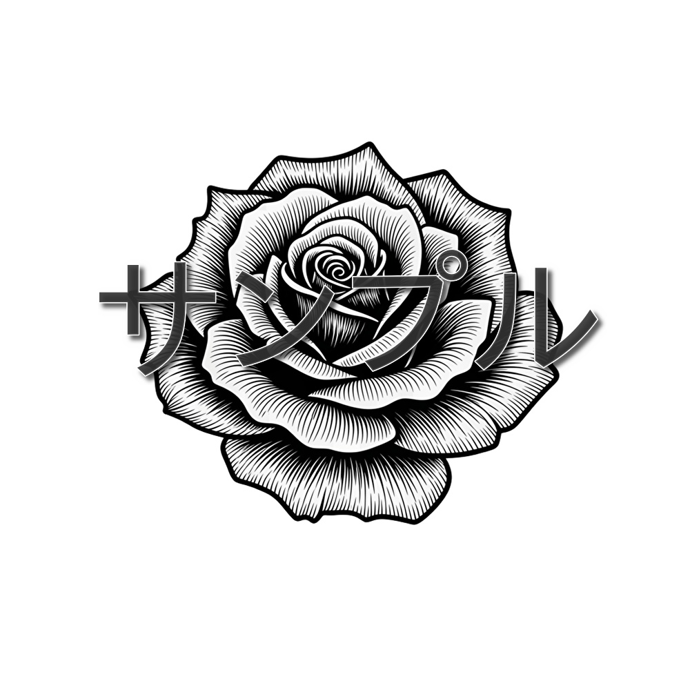 薔薇のタトゥー