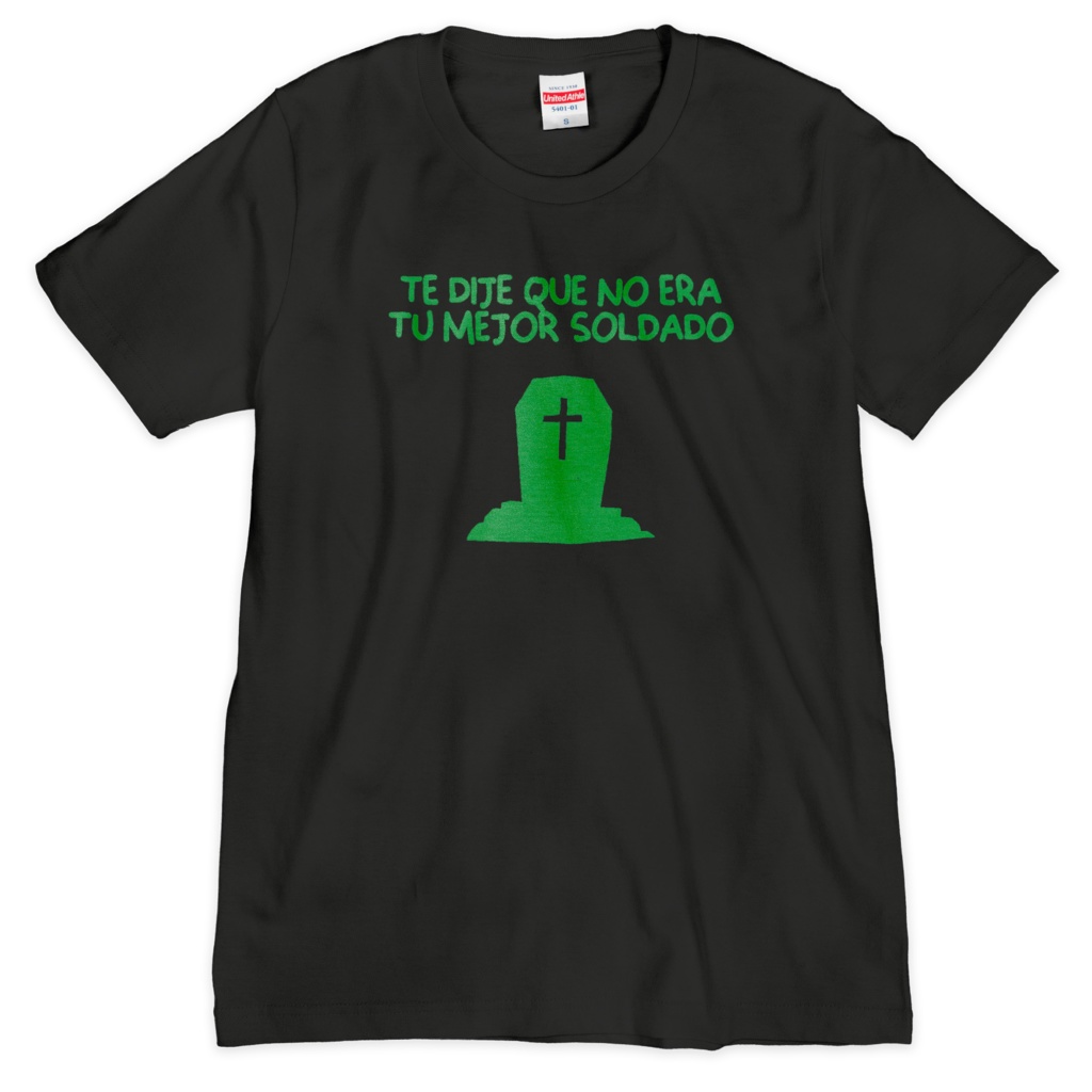 Te dije que no era tu mejor soldado