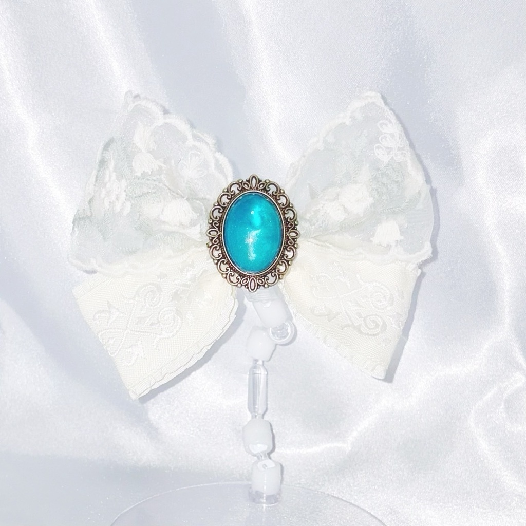 ‎‎🤍 概念リボン (バレッタ)