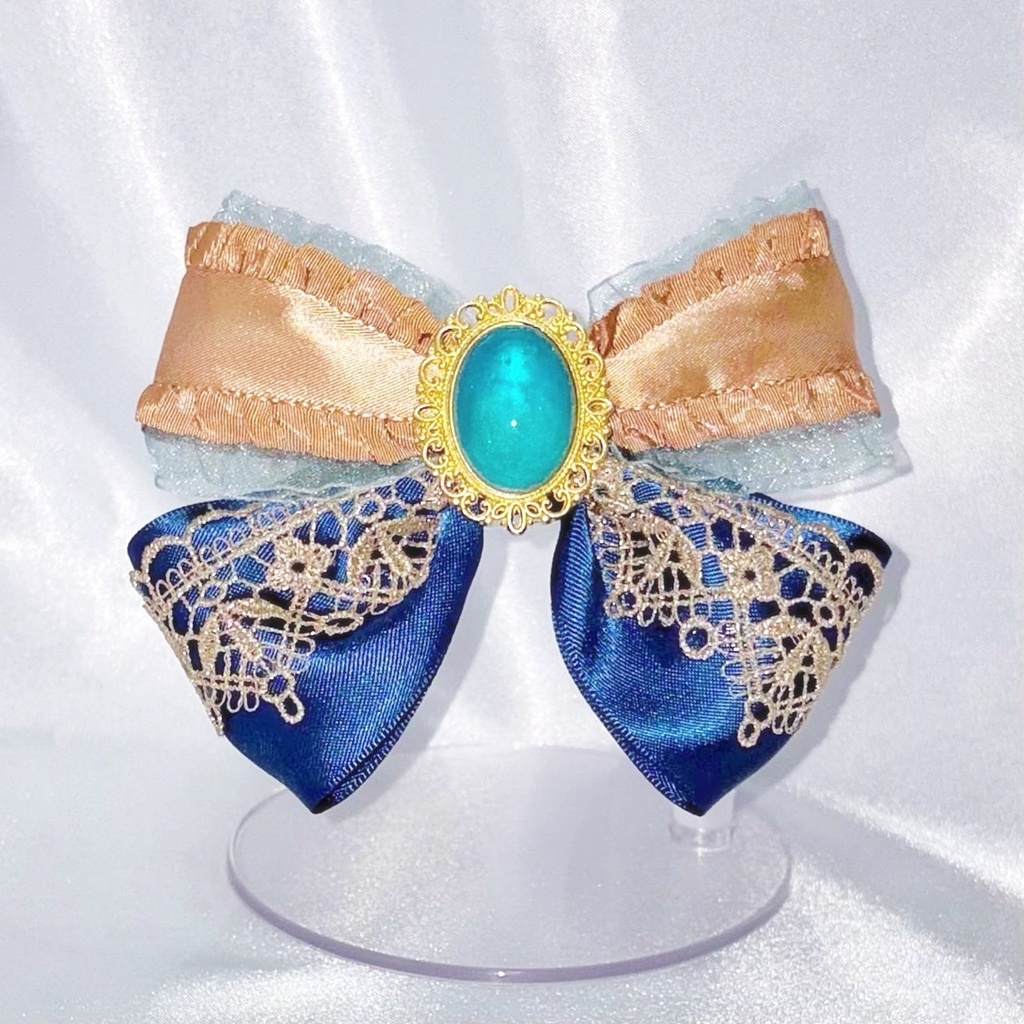 🧸 概念リボン (バレッタ)