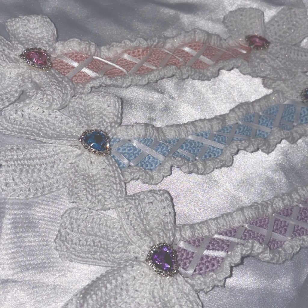 ぬいぐるみ用ヘッドドレス ピンク