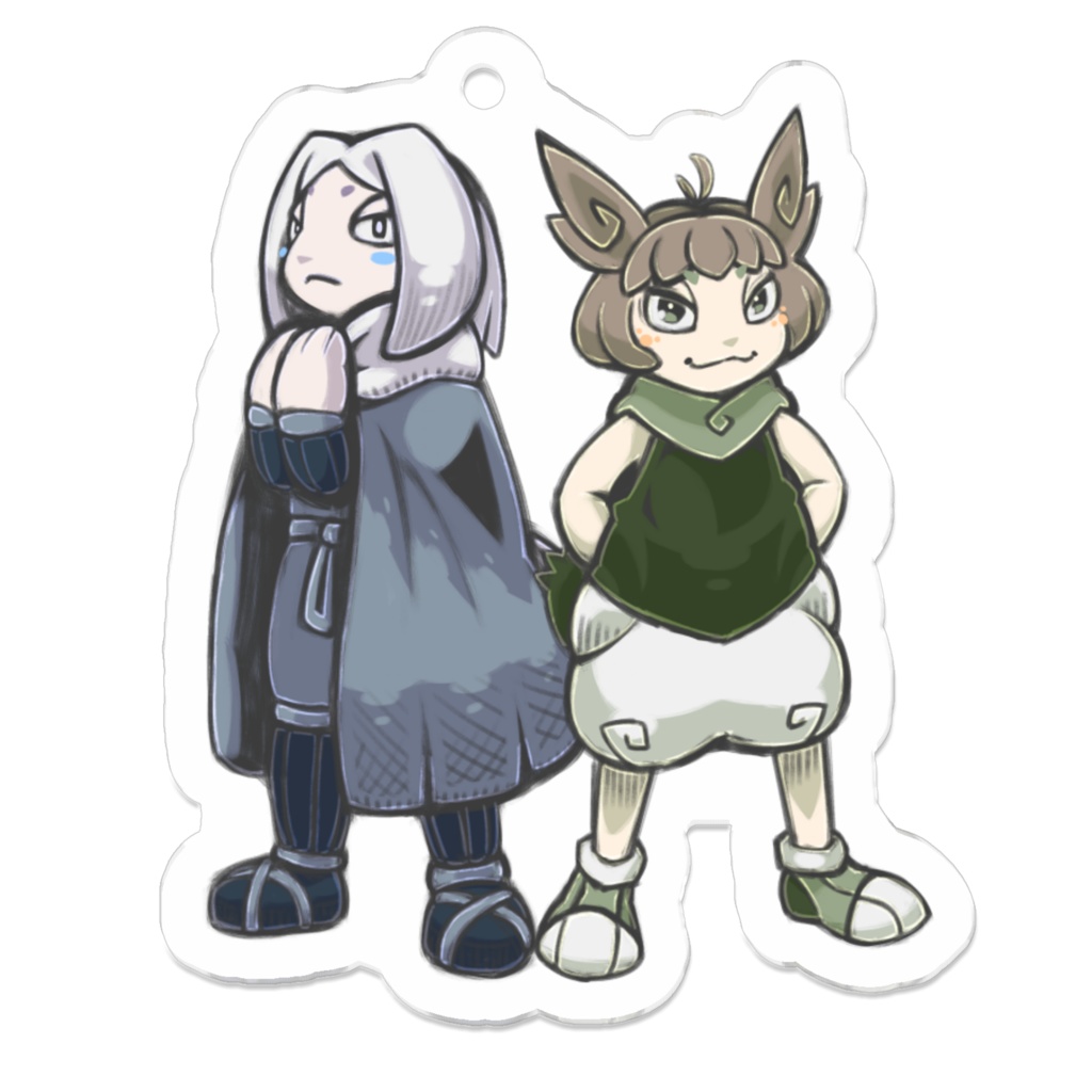 雪国ウサ子と兎夢ボーイ