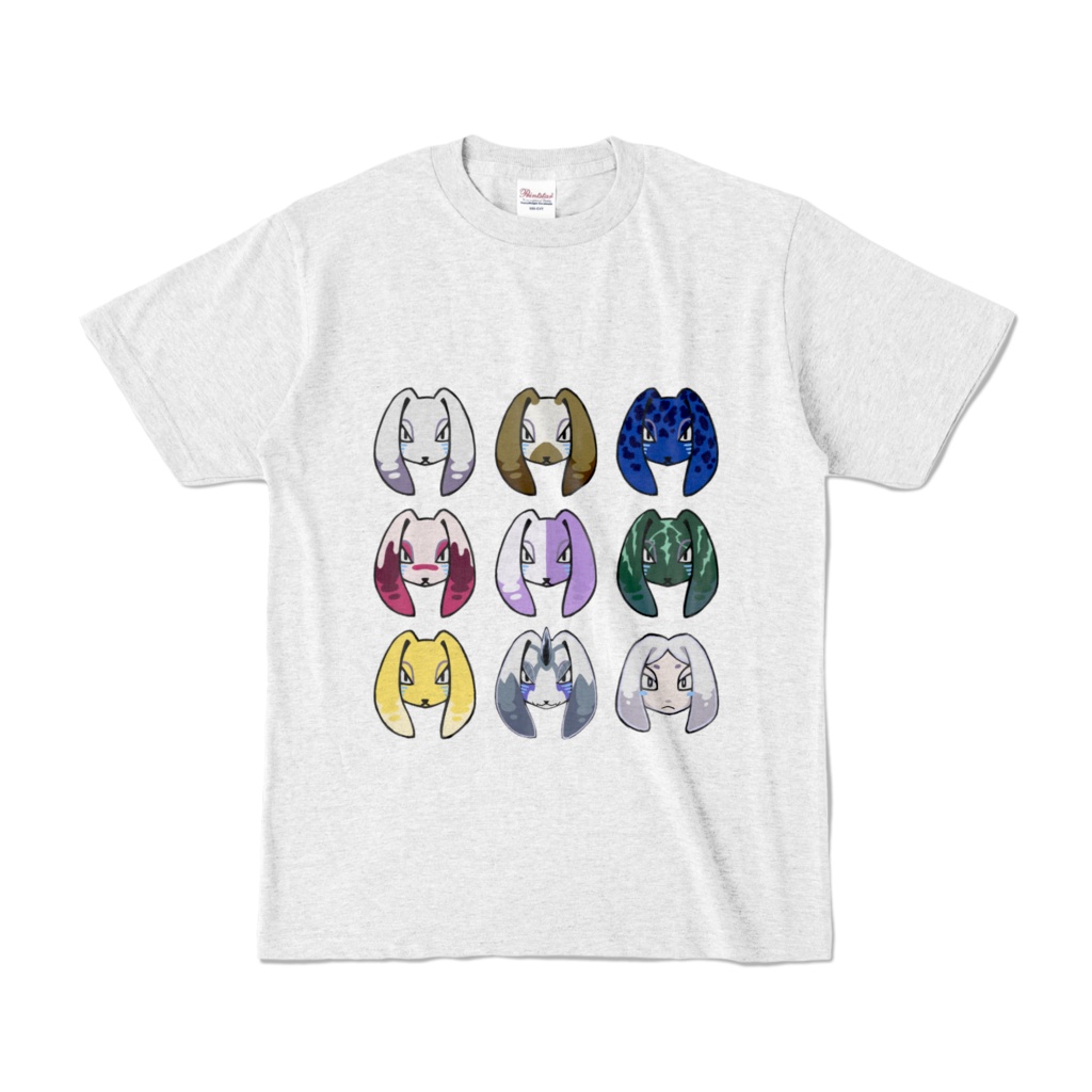 ウサギTシャツ【ダウナーバニー】