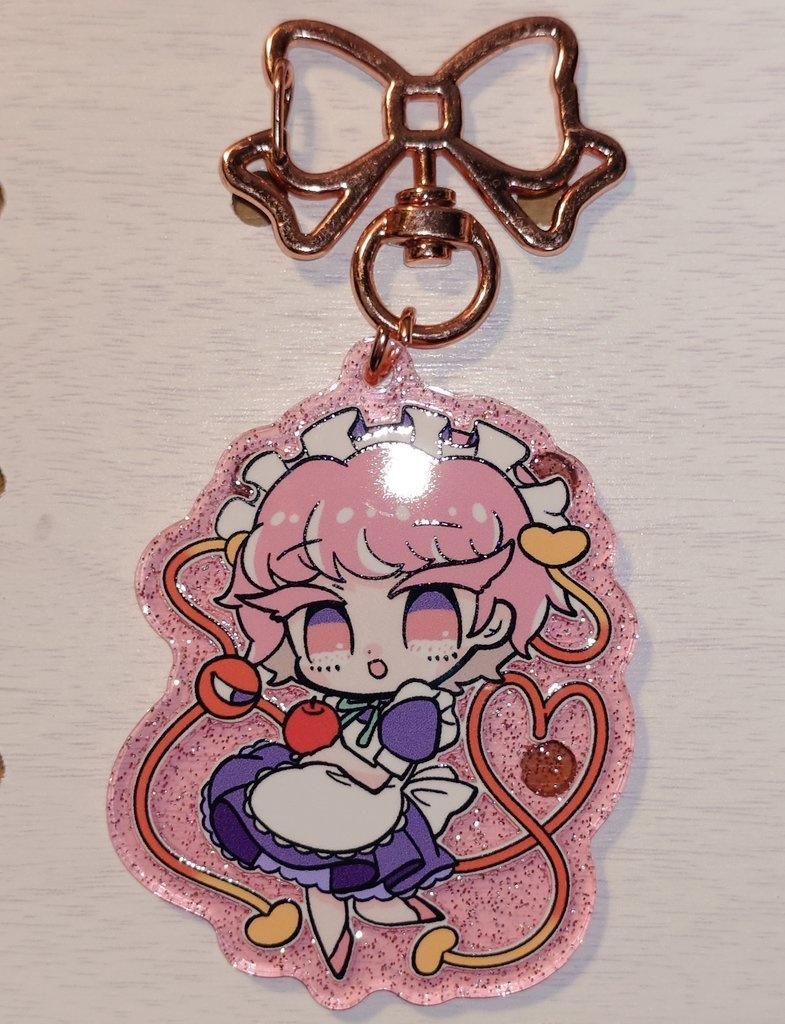 メイドさんアクキー