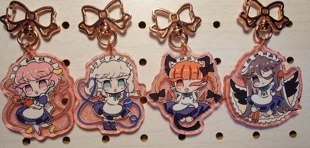 メイドさんアクキー