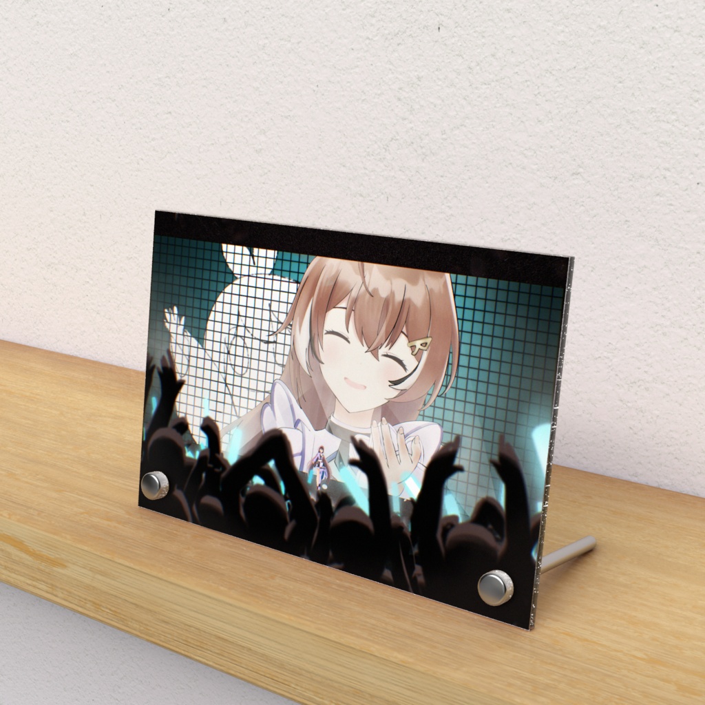 Nanashi Mumei on stage Acrylic Panel