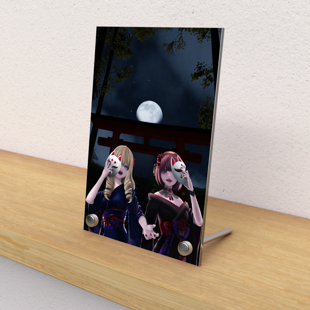 Calliope Mori x Milky Queen Acrylic Panel
