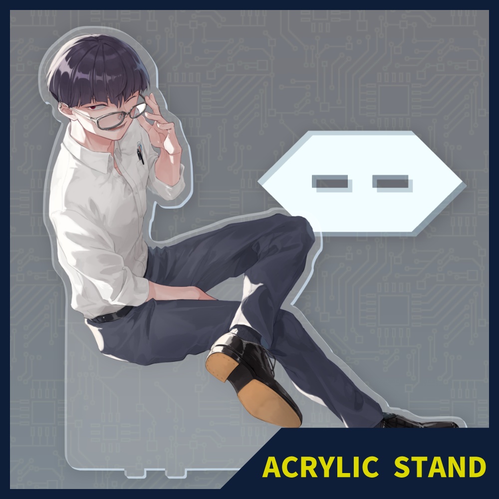 アクリルスタンド　教師風