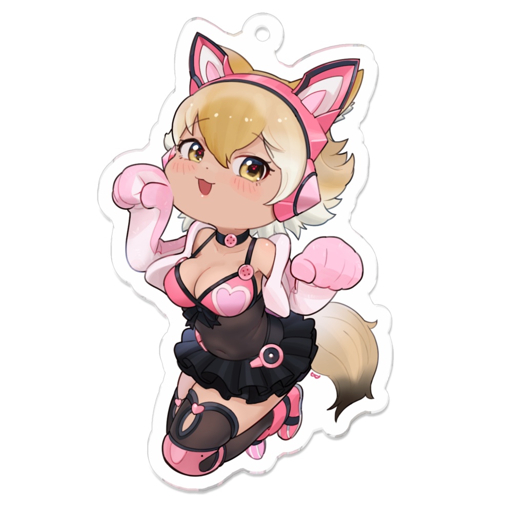 コヨ(ラッキークロエ) アクリルキーホルダー / Coyo(Lucky Chloe) Keychain