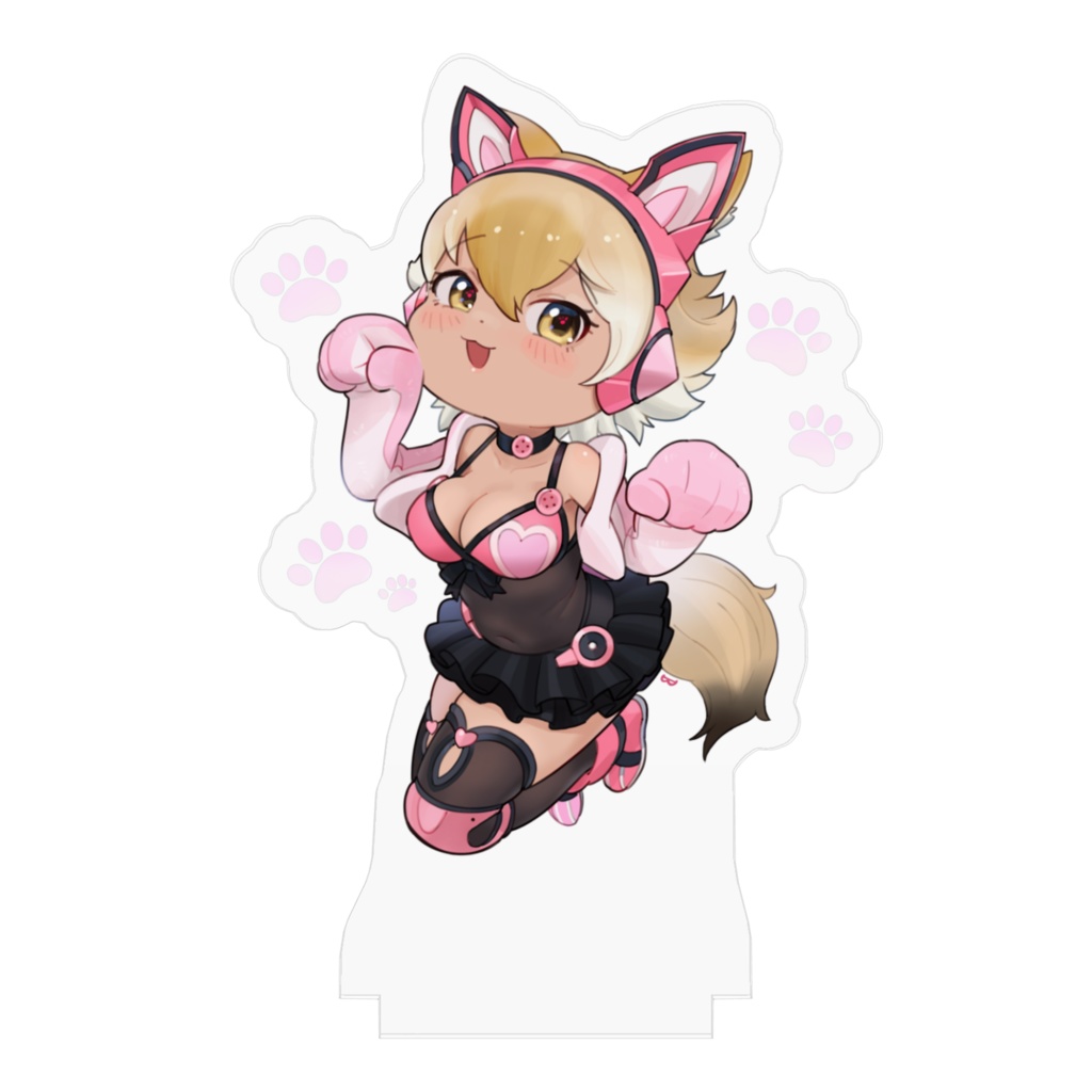 コヨ(ラッキークロエ) アクリルフィギュア 70mm / Coyo(Lucky Chloe) Acrylic Stand 70mm