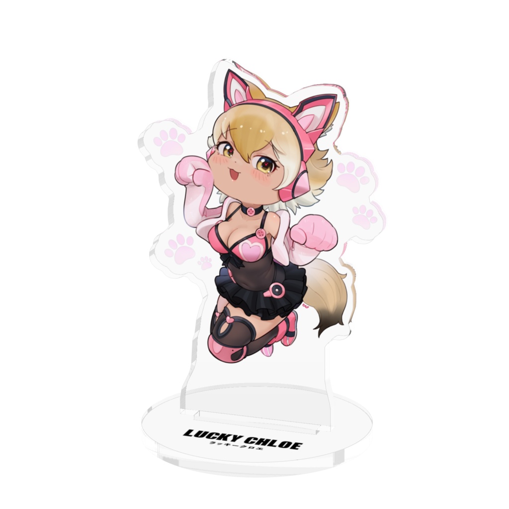 コヨ(ラッキークロエ) アクリルフィギュア 70mm / Coyo(Lucky Chloe) Acrylic Stand 70mm