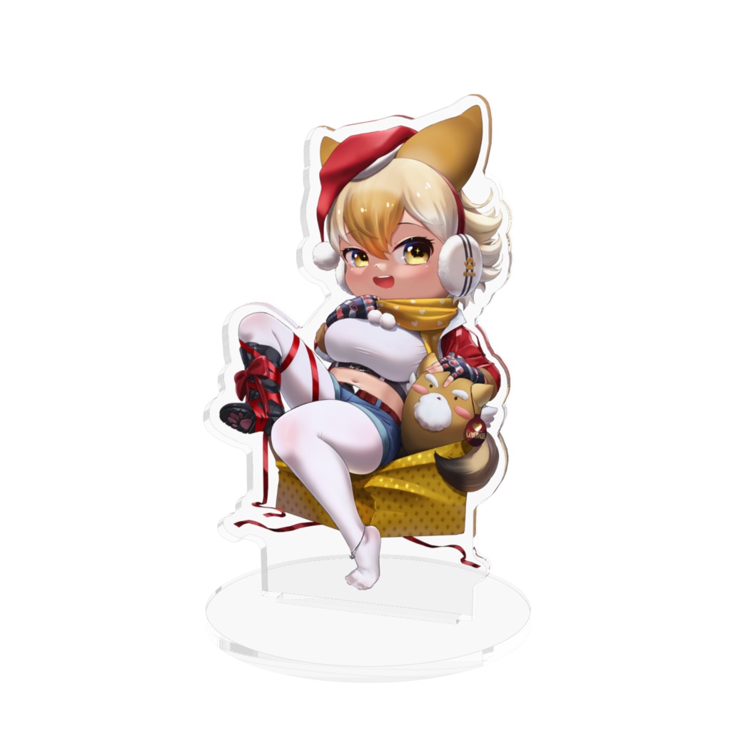 クリスマス・コヨ (2024) アクリルフィギュア / Christmas Coyo (2024) Acrylic Stand