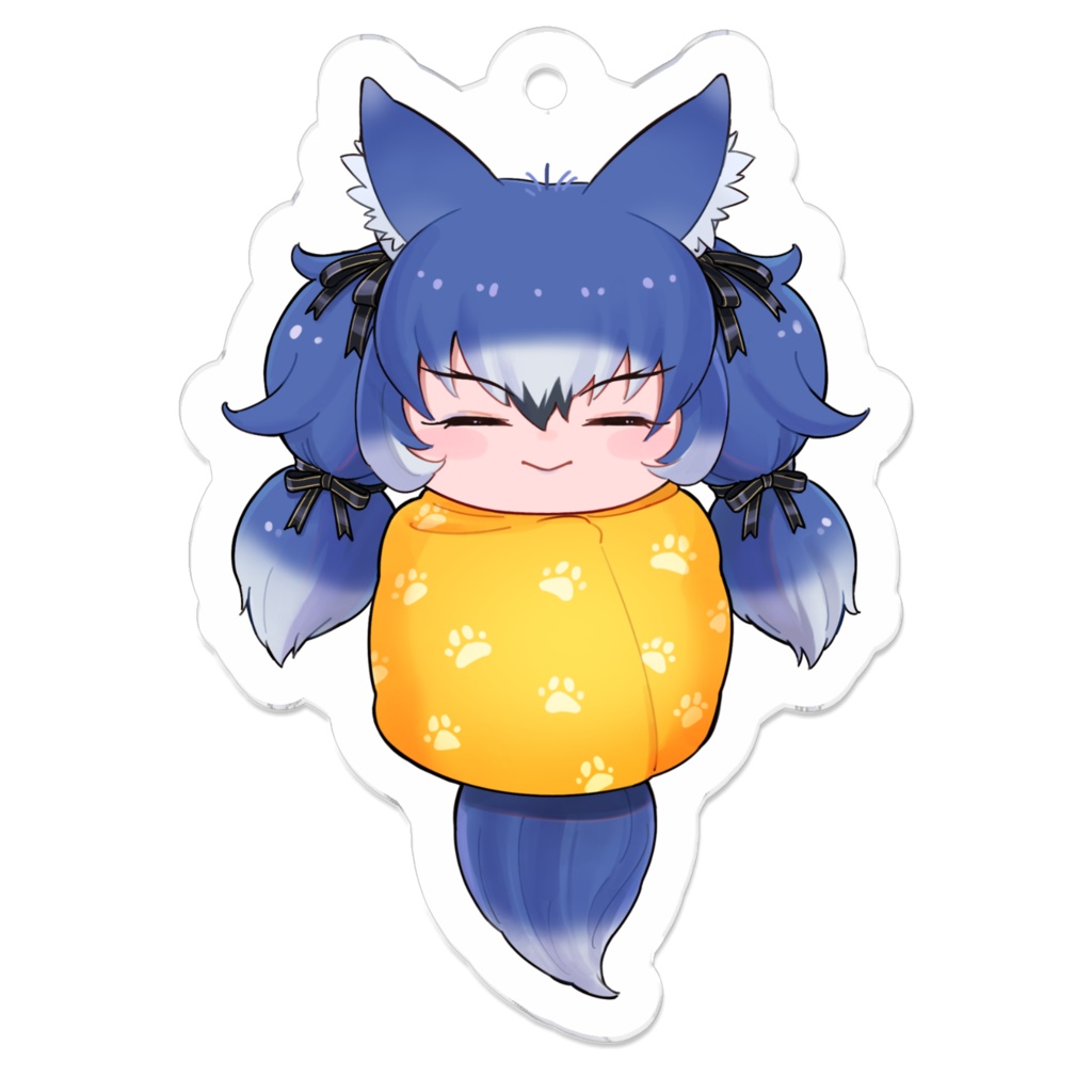 ミノムシうるふ アクリルキーホルダー / Bagworm Wolf(Dire Wolf) Keychain