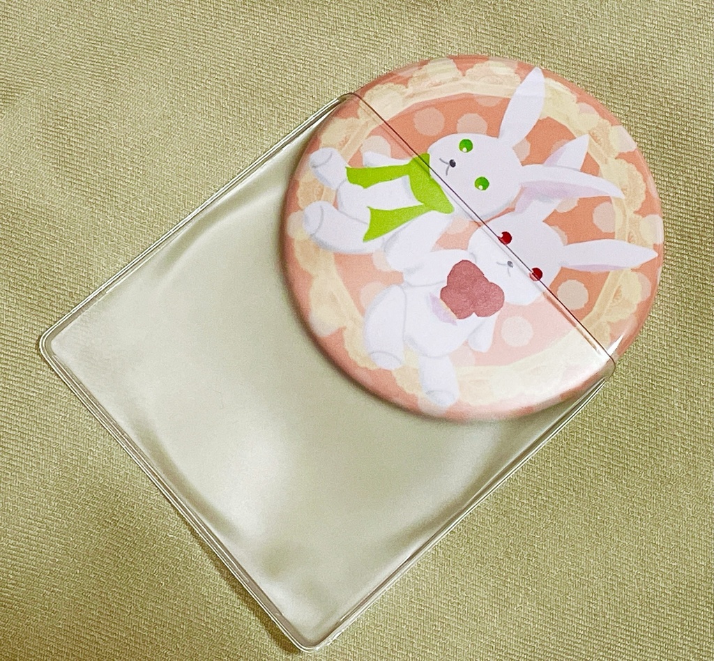 うさかばぬいぐるみ風ミラー