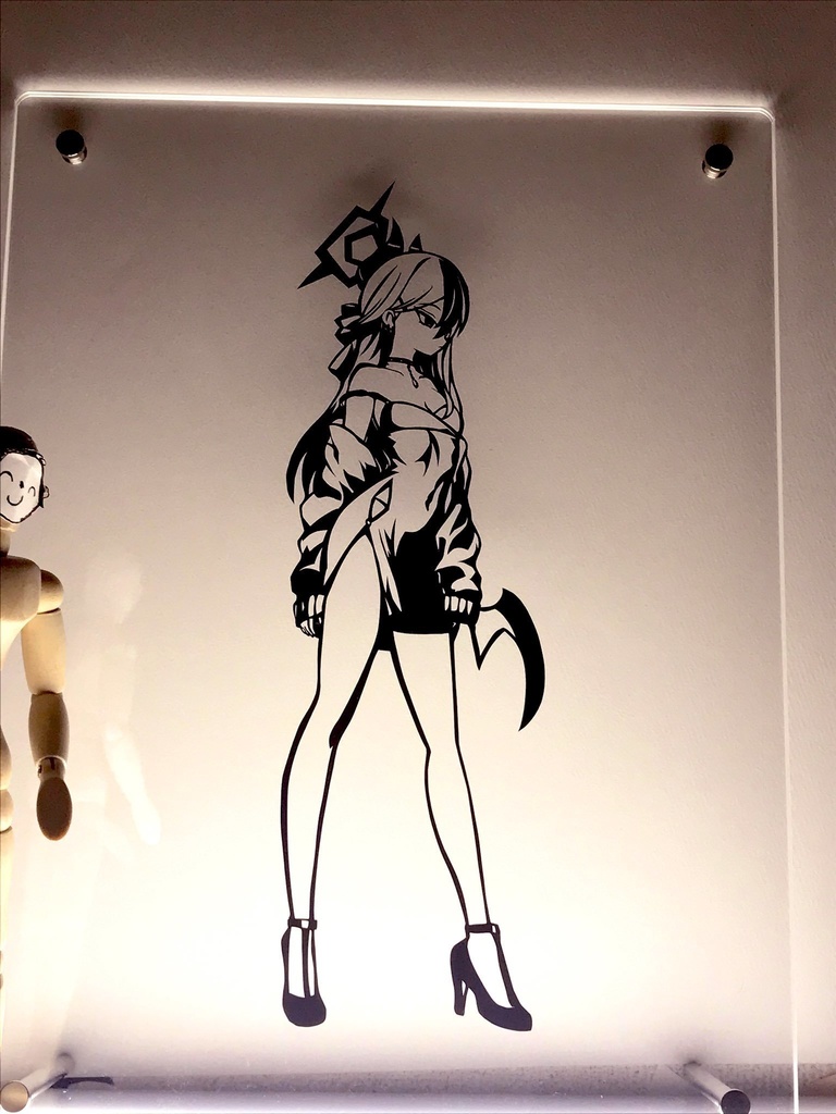 カヨコ（ドレス）切り絵